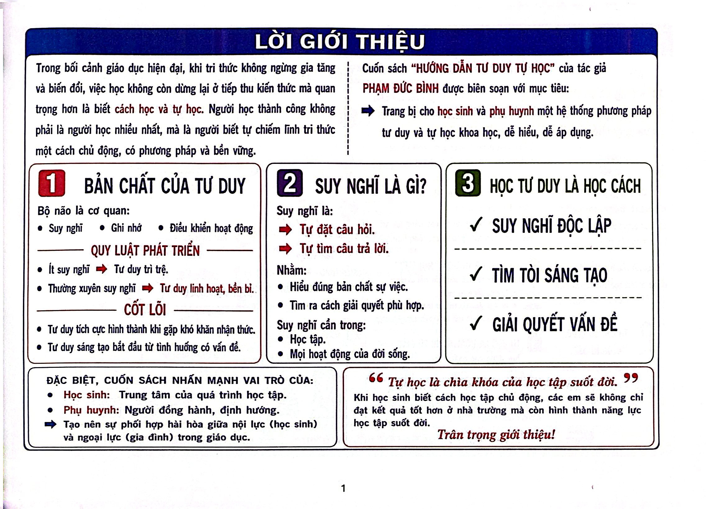Hướng Dẫn Tư Duy Tự Học - Dùng Cho Phụ Huynh Và Học Sinh Trung Học Cơ Sở - Ảnh 4