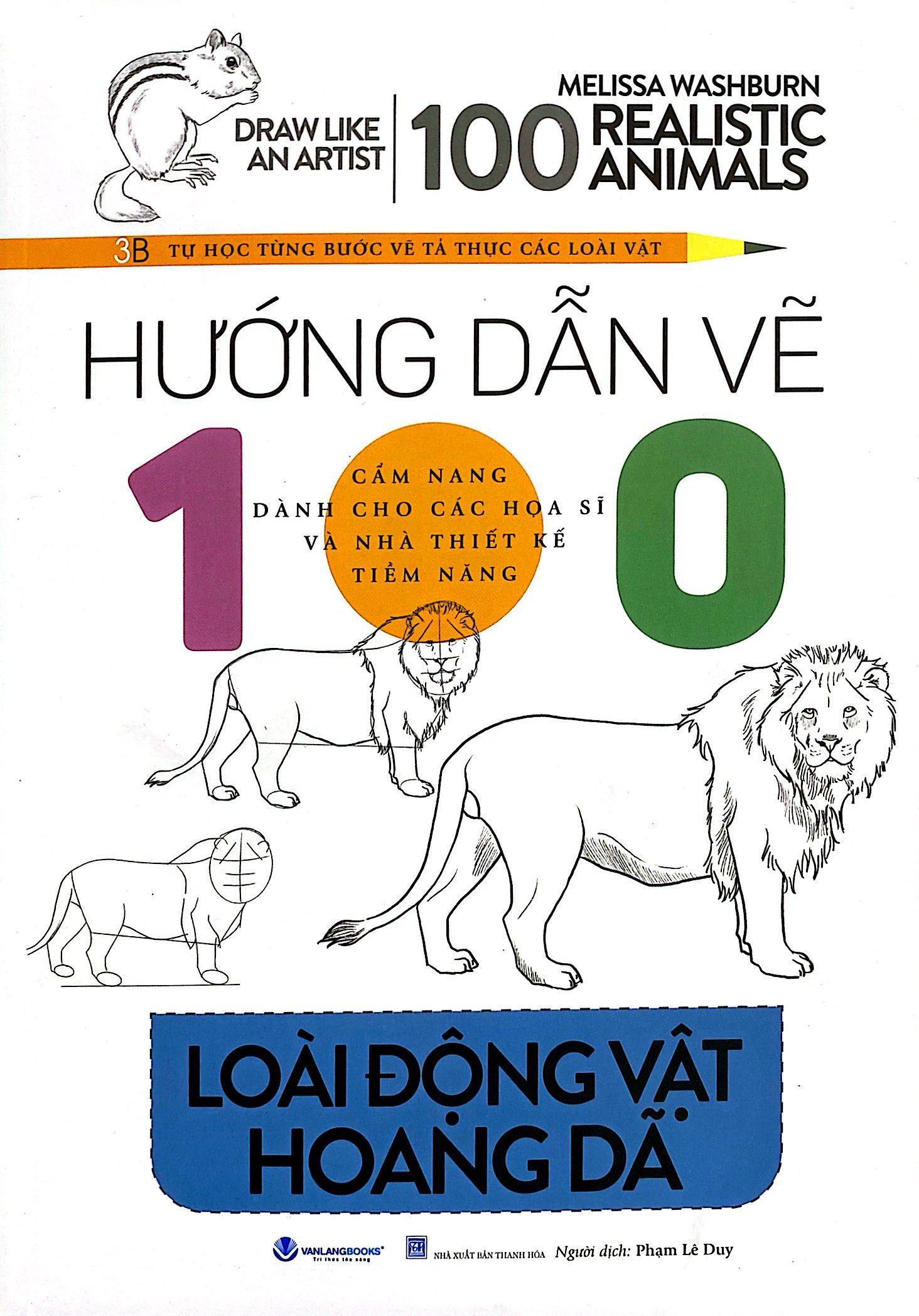 hướng dẫn vẽ 100 loài động vật hoang dã