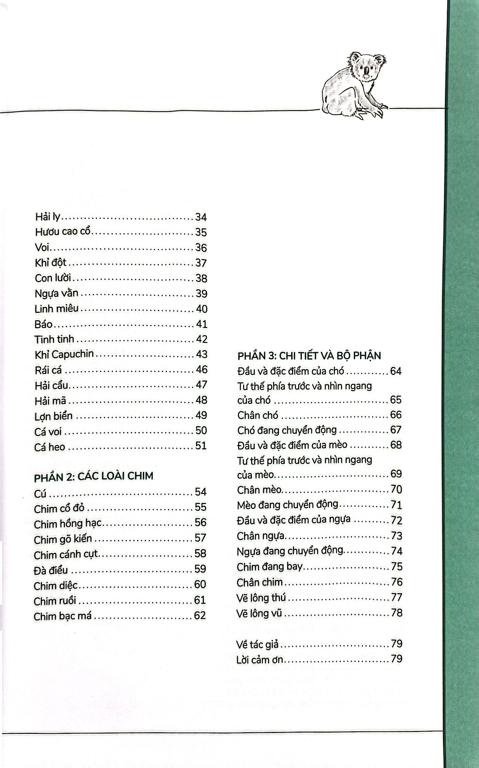 hướng dẫn vẽ 100 loài động vật hoang dã