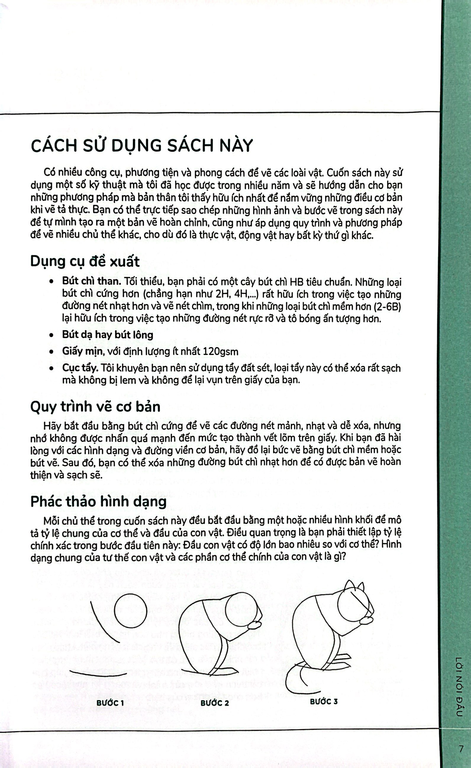 hướng dẫn vẽ 100 loài động vật hoang dã