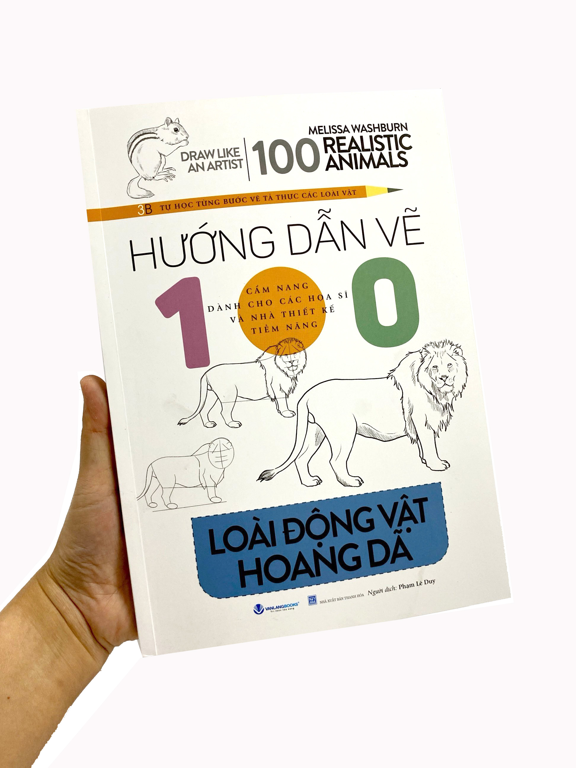 hướng dẫn vẽ 100 loài động vật hoang dã