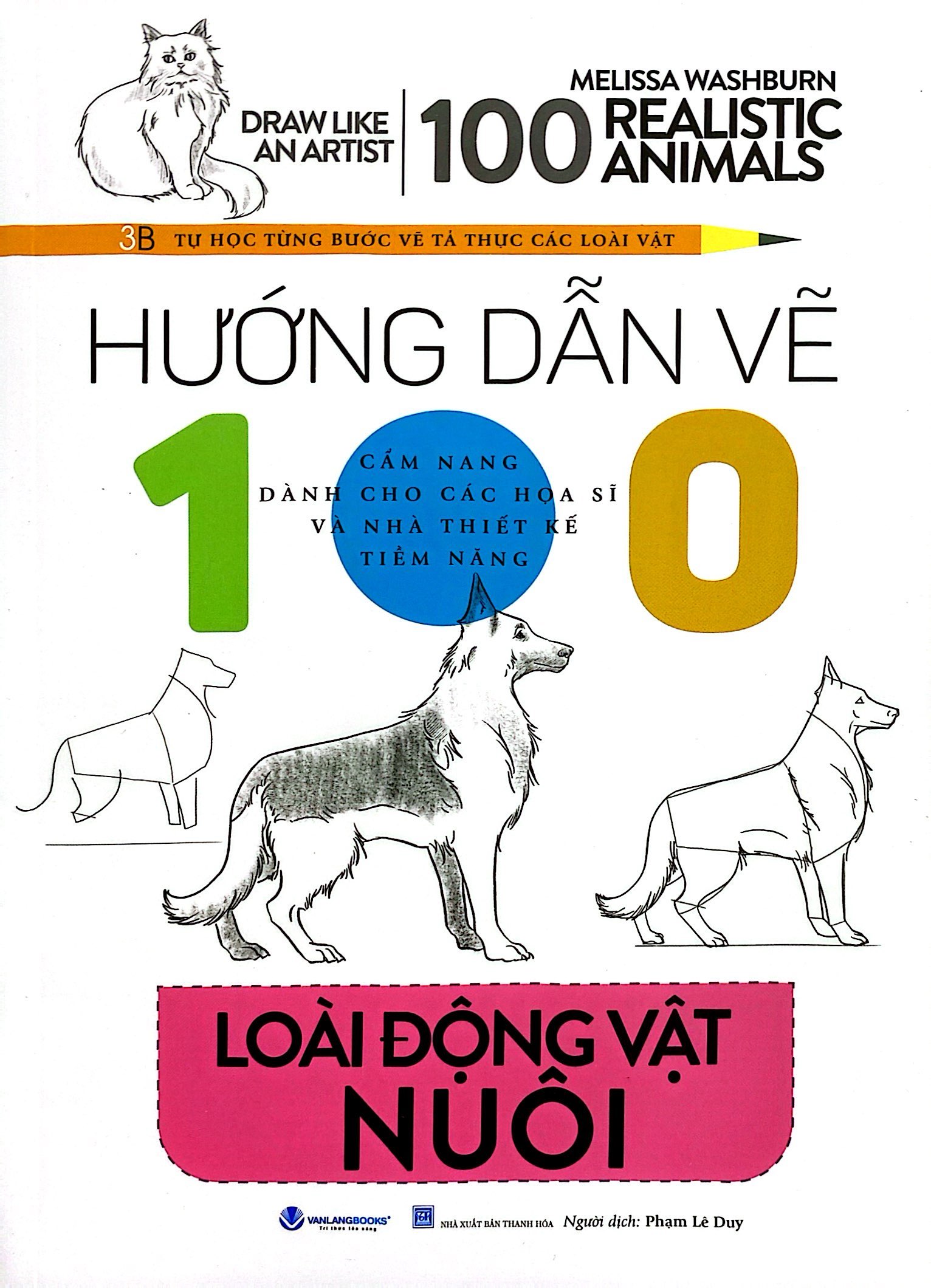 hướng dẫn vẽ 100 loài động vật nuôi