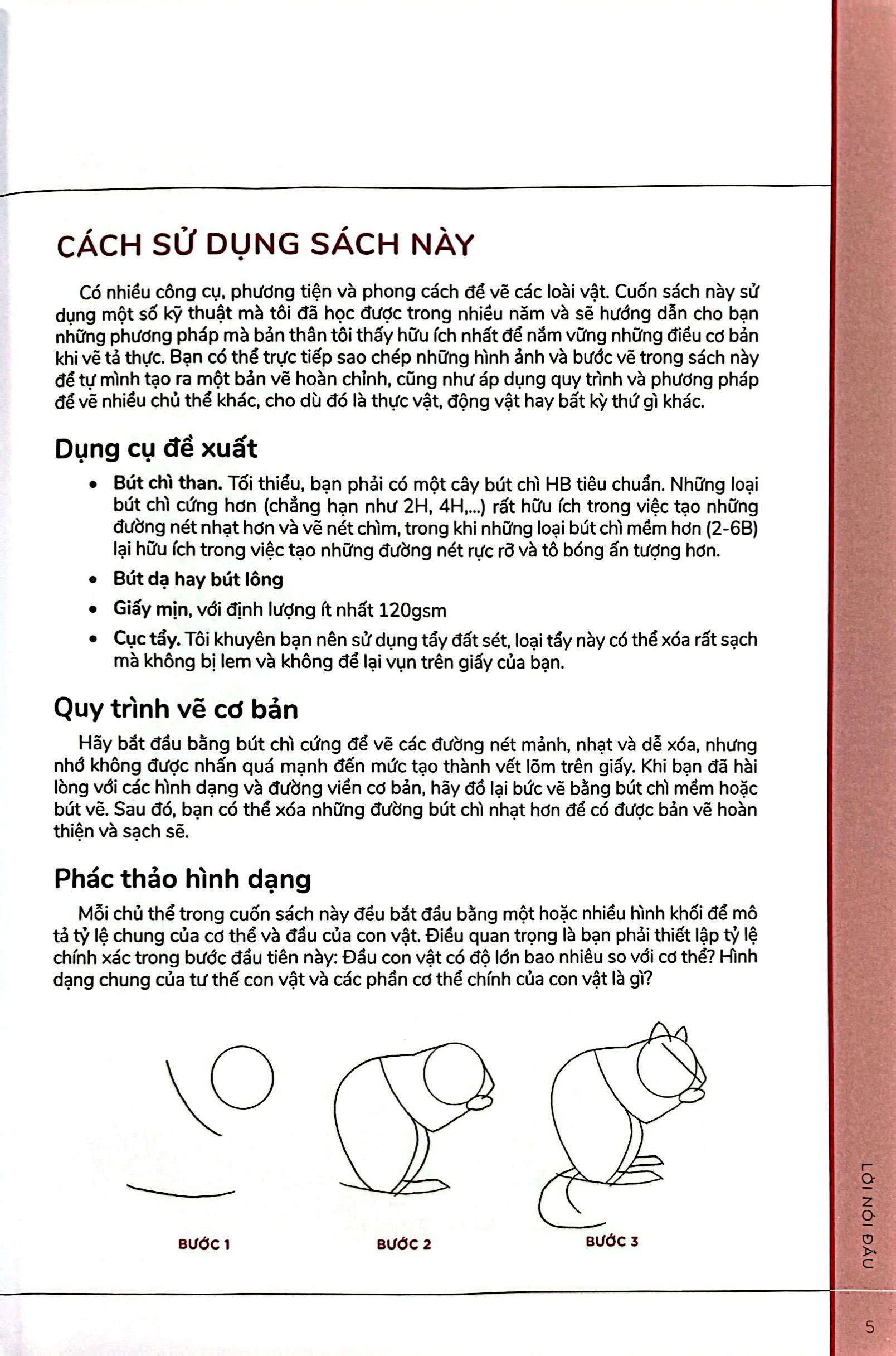 hướng dẫn vẽ 100 loài động vật nuôi