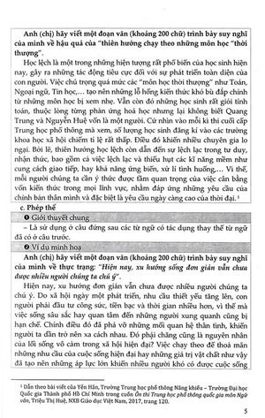 hướng dẫn viết đoạn văn nghị luận xã hội