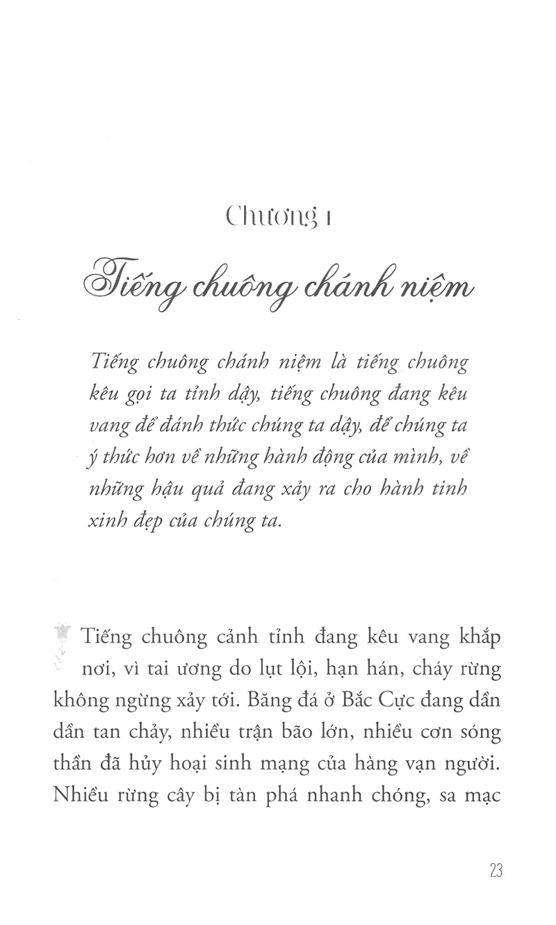 hướng đi của đạo bụt cho hòa bình và sinh môi