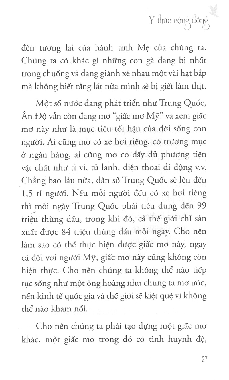 hướng đi của đạo bụt cho hòa bình và sinh môi
