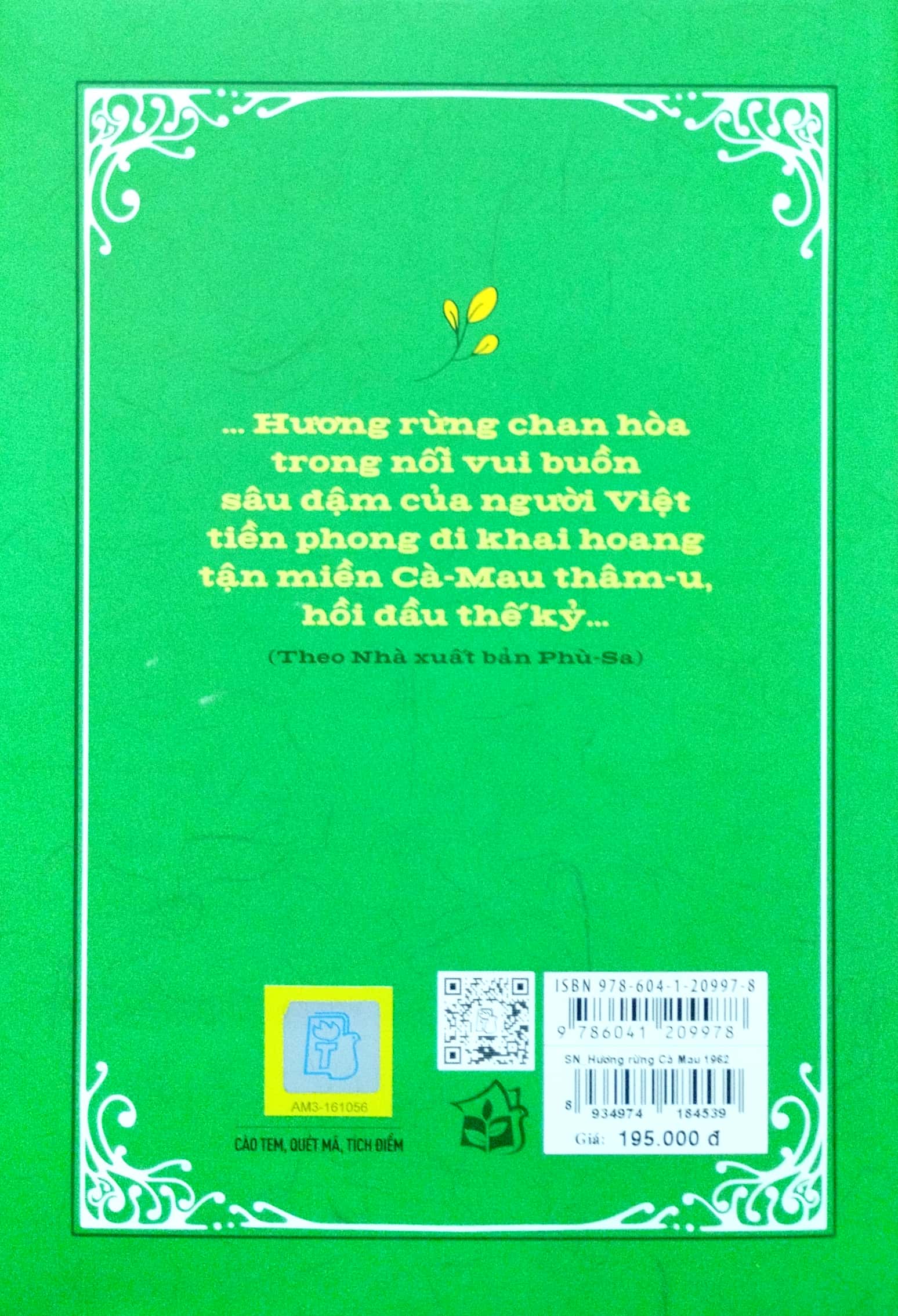 hương rừng cà mau (bìa cứng)