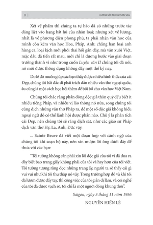 hương sắc trong vườn văn