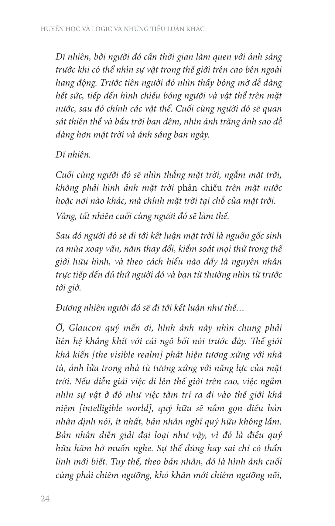 huyền học và logic và những tiểu luận khác - mysticism and logic and other essays