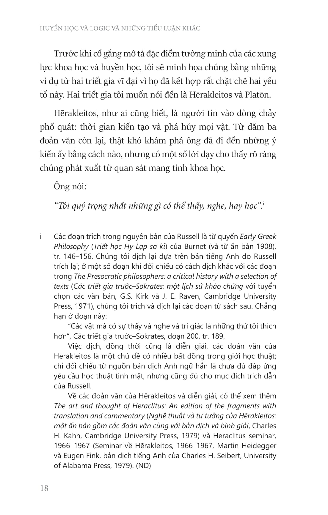 huyền học và logic và những tiểu luận khác - mysticism and logic and other essays