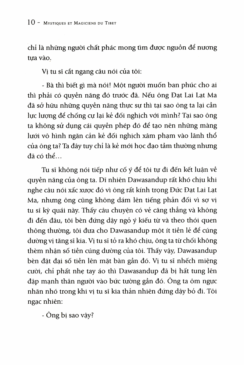 huyền thuật và các đạo sĩ tây tạng - tái bản 2022