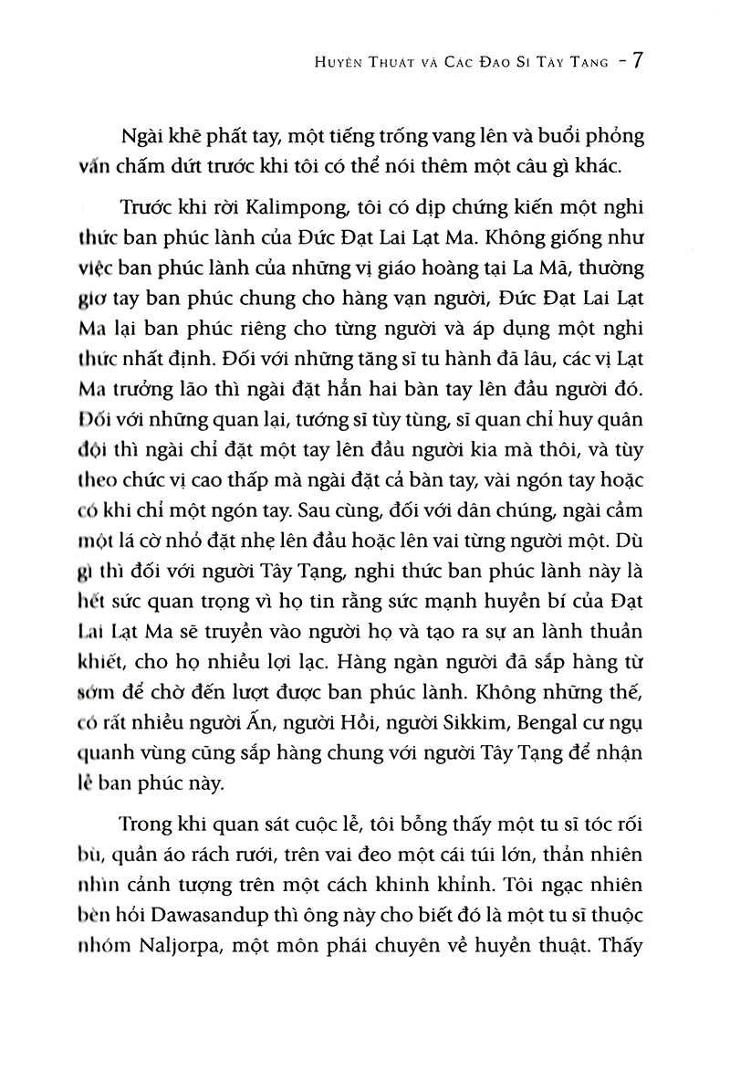 huyền thuật và các đạo sĩ tây tạng - tái bản 2022