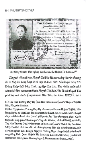 huỳnh thị bảo hòa - vấn đề phụ nữ ở nước ta