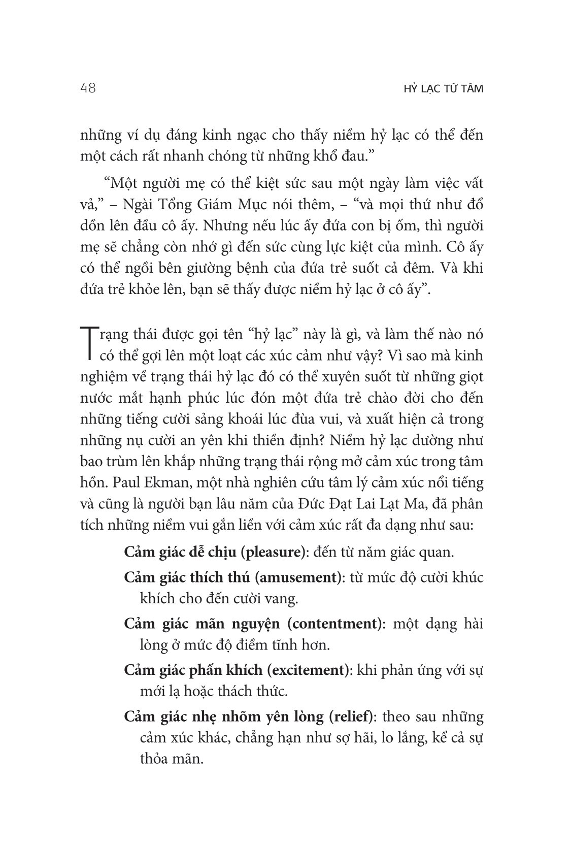 hỷ lạc từ tâm