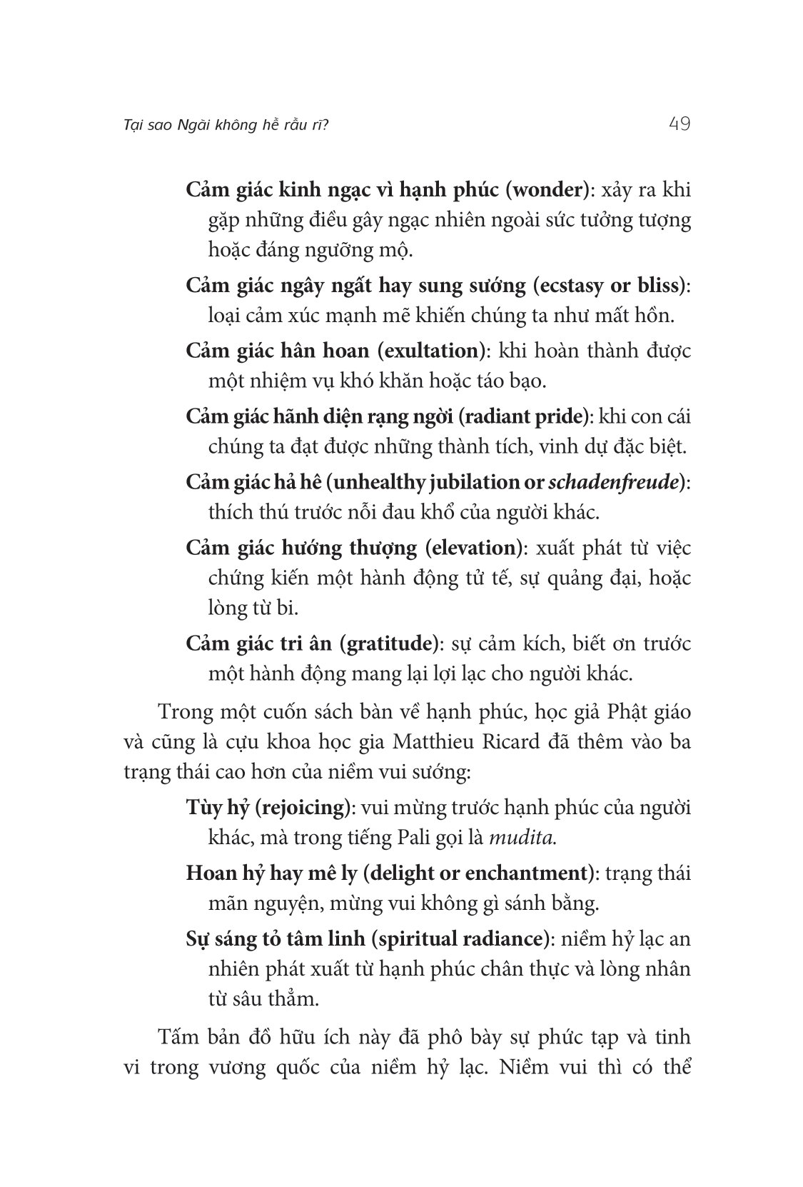 hỷ lạc từ tâm