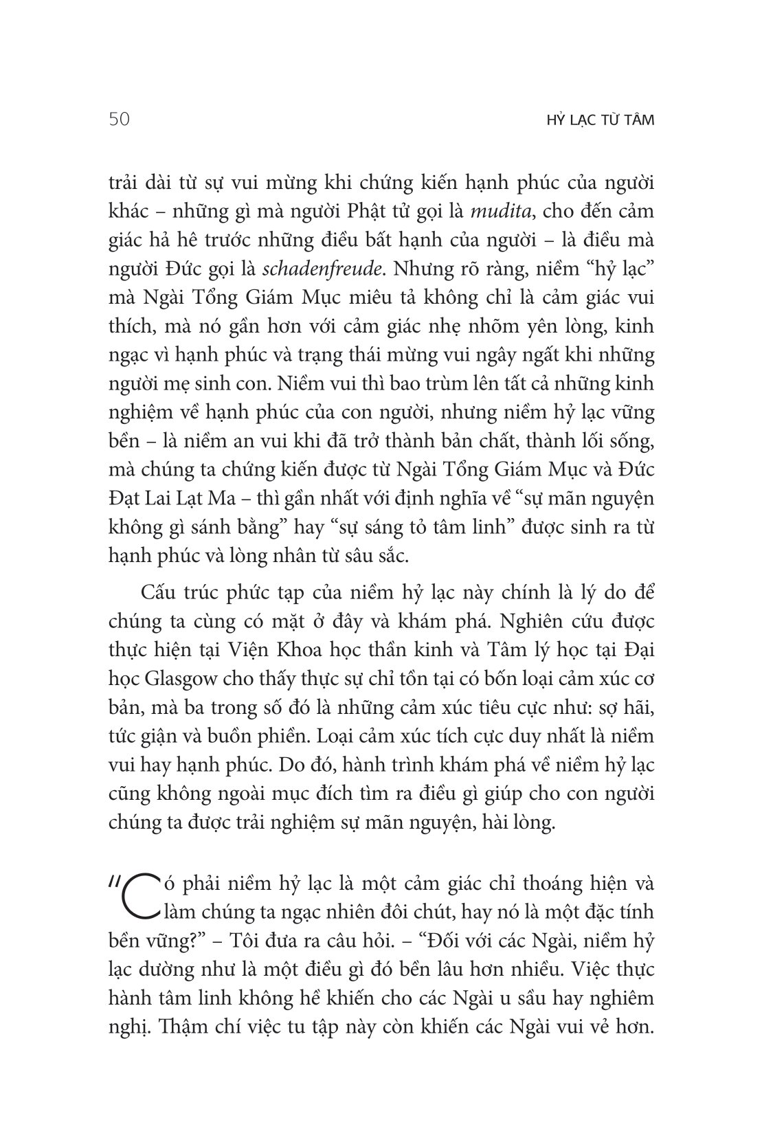 hỷ lạc từ tâm