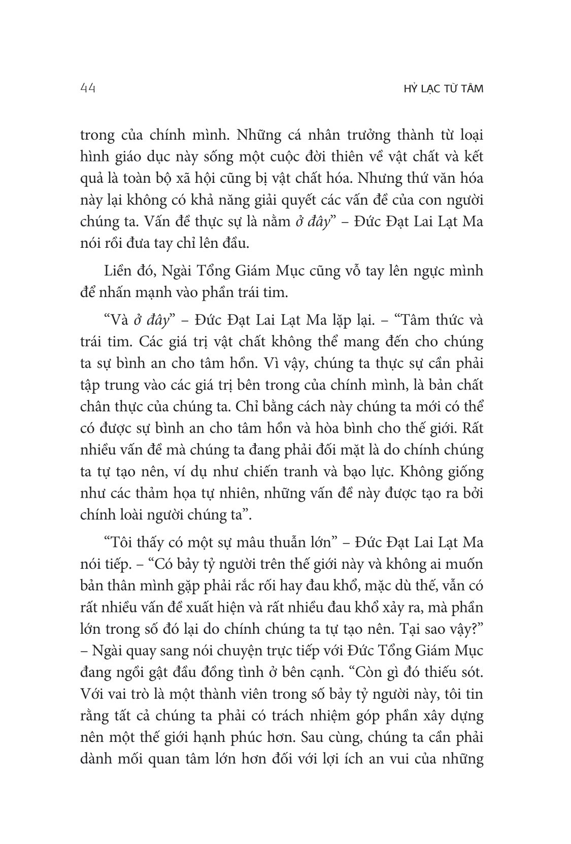 hỷ lạc từ tâm