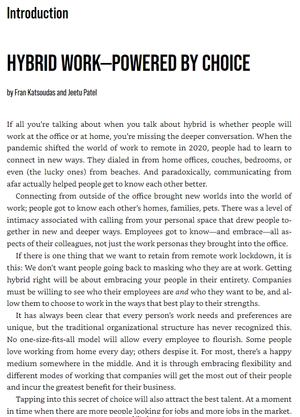 hybrid workplace: the insights you need from harvard business review (hbr insights series)