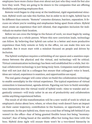 hybrid workplace: the insights you need from harvard business review (hbr insights series)