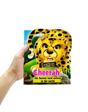 i am a cheetah... the fastest land animal in the world