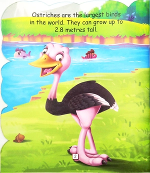 i am an ostrich… the largest bird in the world