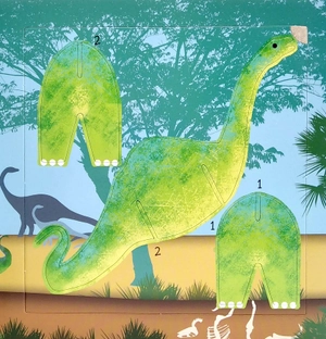 i can make it! dinosaur