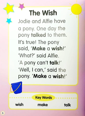 i can read - large print reading scheme (pink cover)