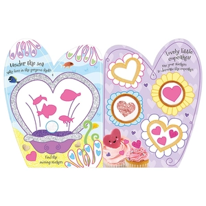 i love hearts sticker activity book