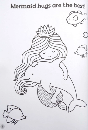 i love magical creatures: colouring & activity book