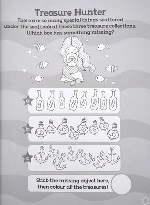 i love magical creatures: colouring & activity book