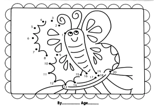 i love to colour my placemat: princess