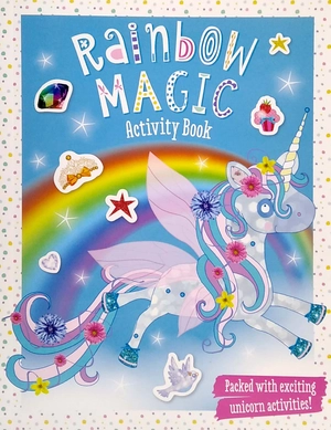 i love unicorns sticker activity case