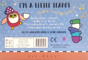 i'm a little teapot - rattle book