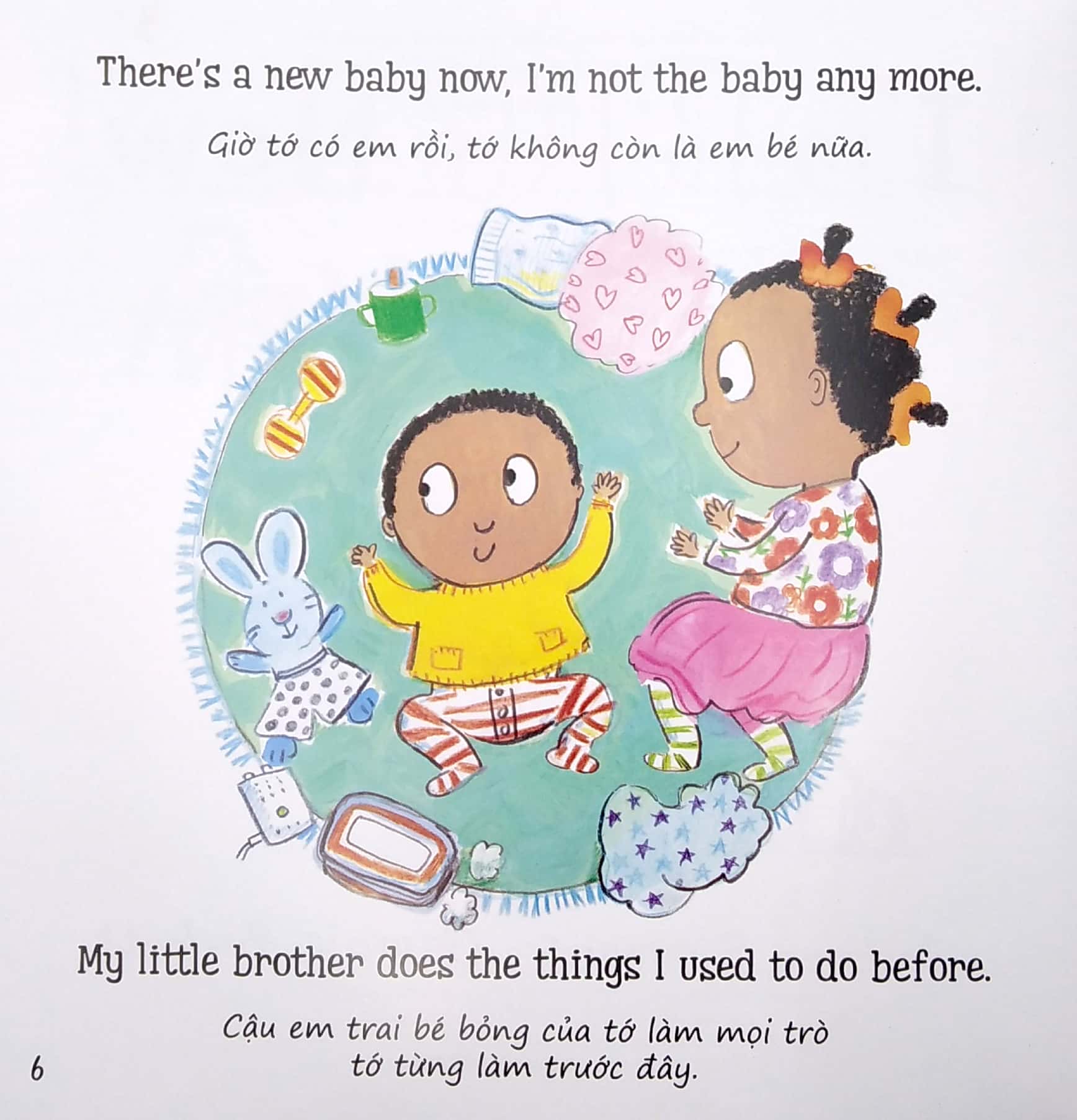 iℹm big now! tớ đã lớn - dành cho em bé lớn 3+ (song ngữ anh-việt)