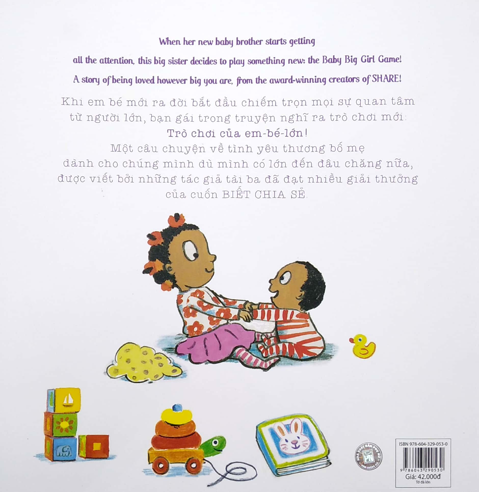 iℹm big now! tớ đã lớn - dành cho em bé lớn 3+ (song ngữ anh-việt)