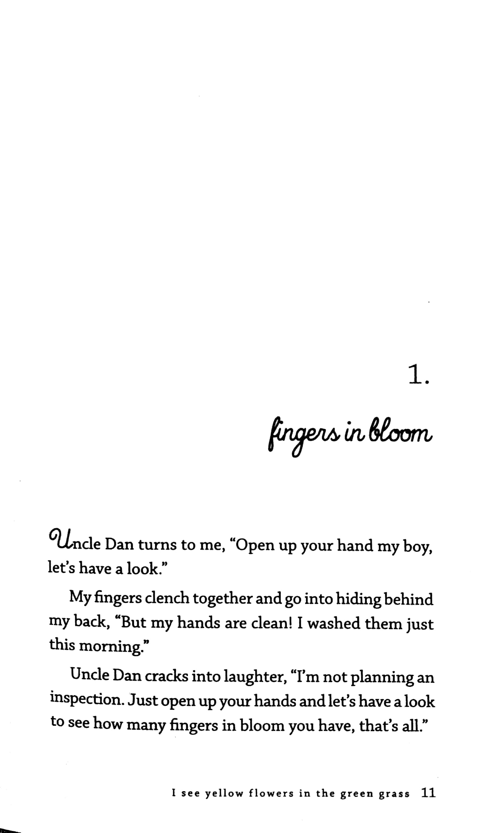 i see yellow flowers in the green grass (tái bản 2023)