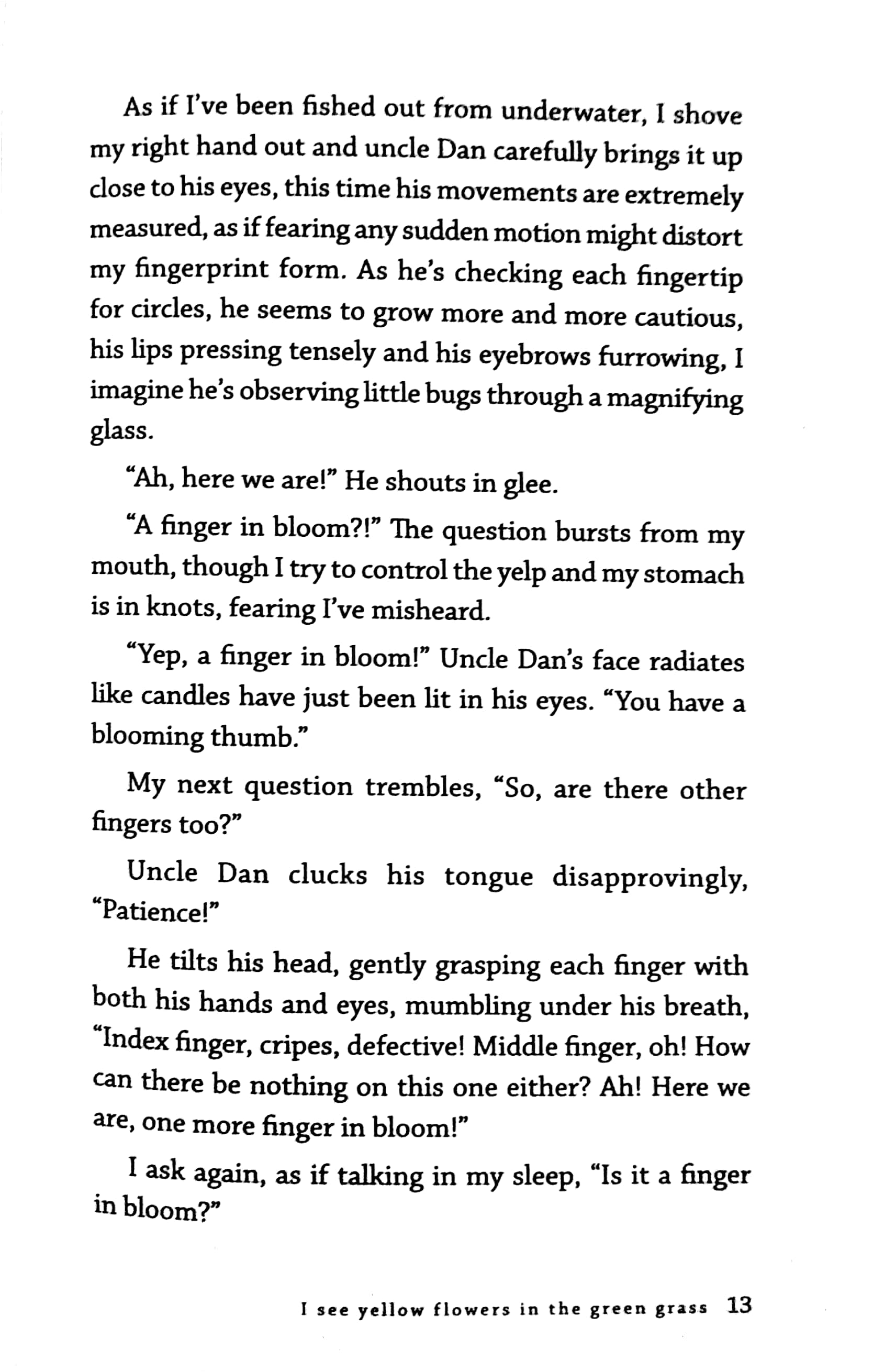 i see yellow flowers in the green grass (tái bản 2023)