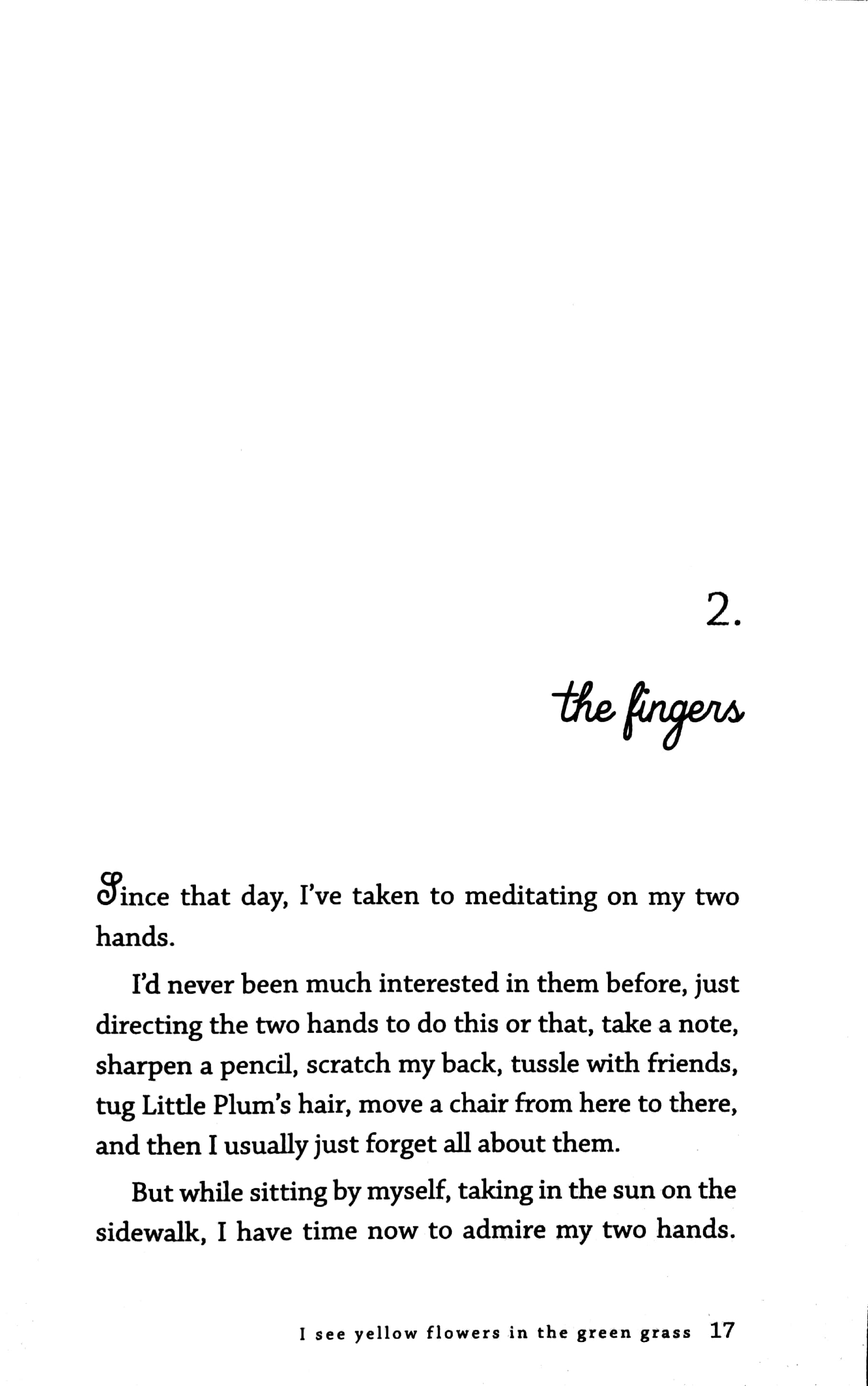 i see yellow flowers in the green grass (tái bản 2023)