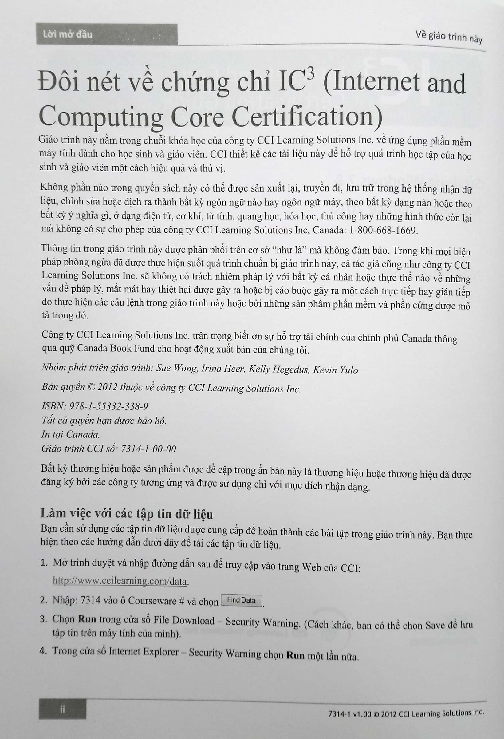 ic3 - máy tính căn bản (ấn bản mới 2018)