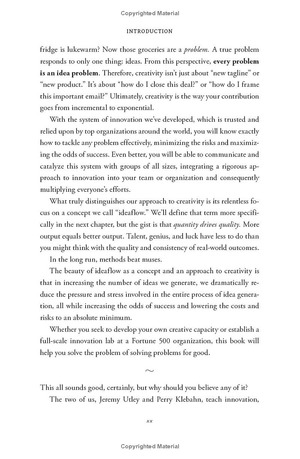 ideaflow: why creative businesses win