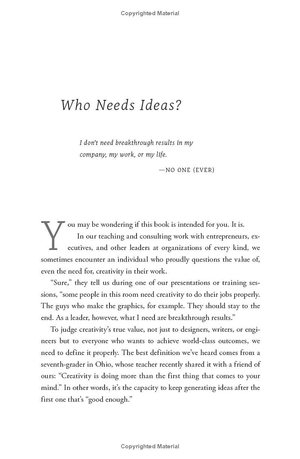 ideaflow: why creative businesses win