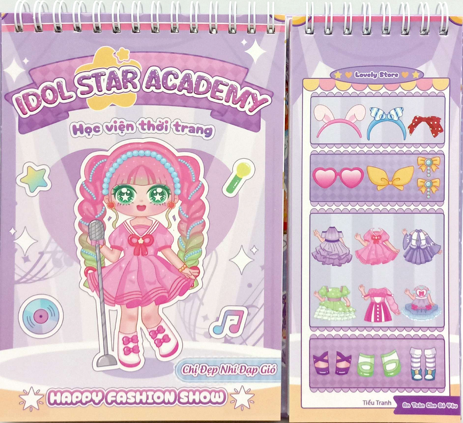 Idol Star Academy - Hoc Vien Thoi Trang - Happy Fashion Show - Chi Dep Nhi Dap Gio