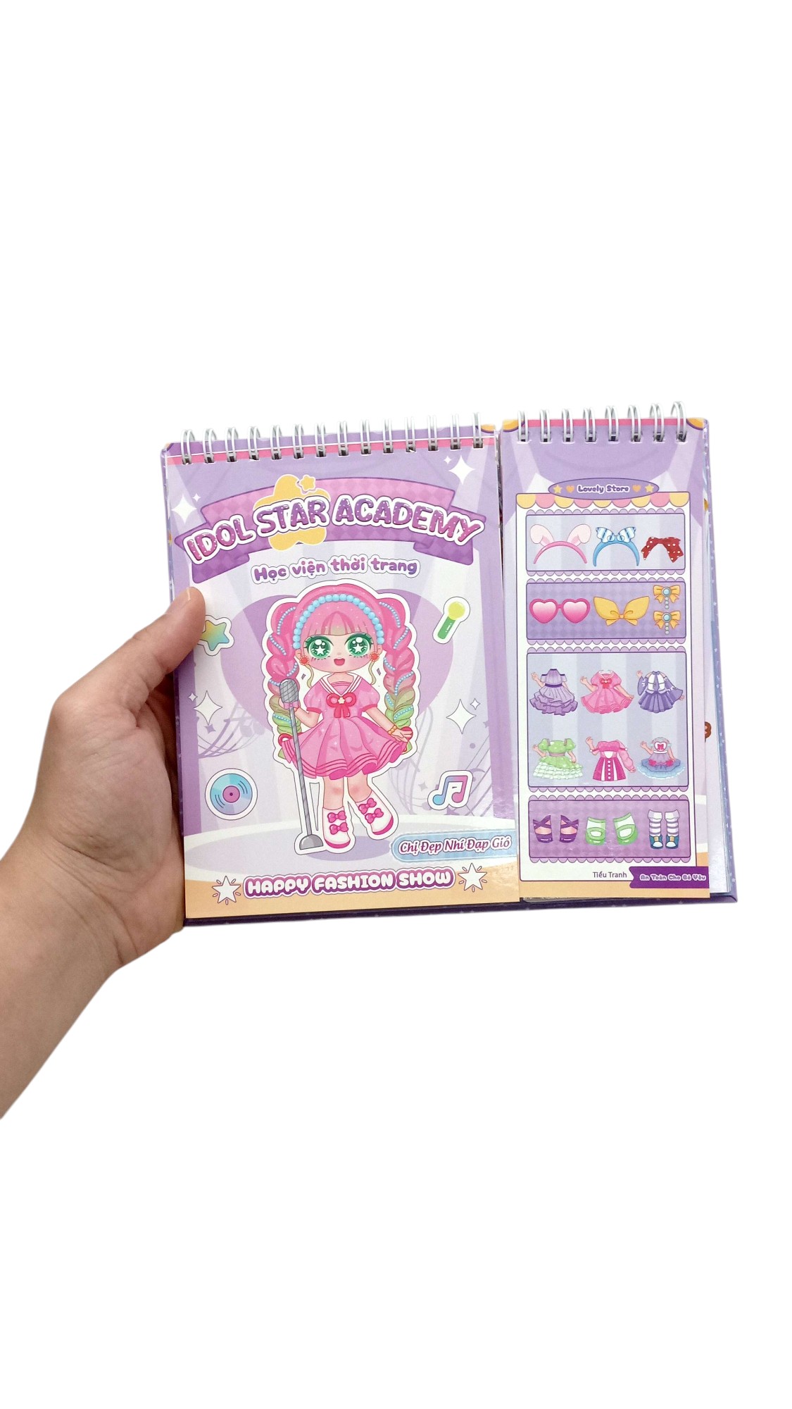 Idol Star Academy - Hoc Vien Thoi Trang - Happy Fashion Show - Chi Dep Nhi Dap Gio