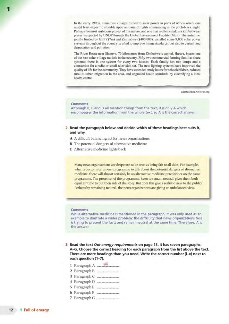 ielts advantage reading skills