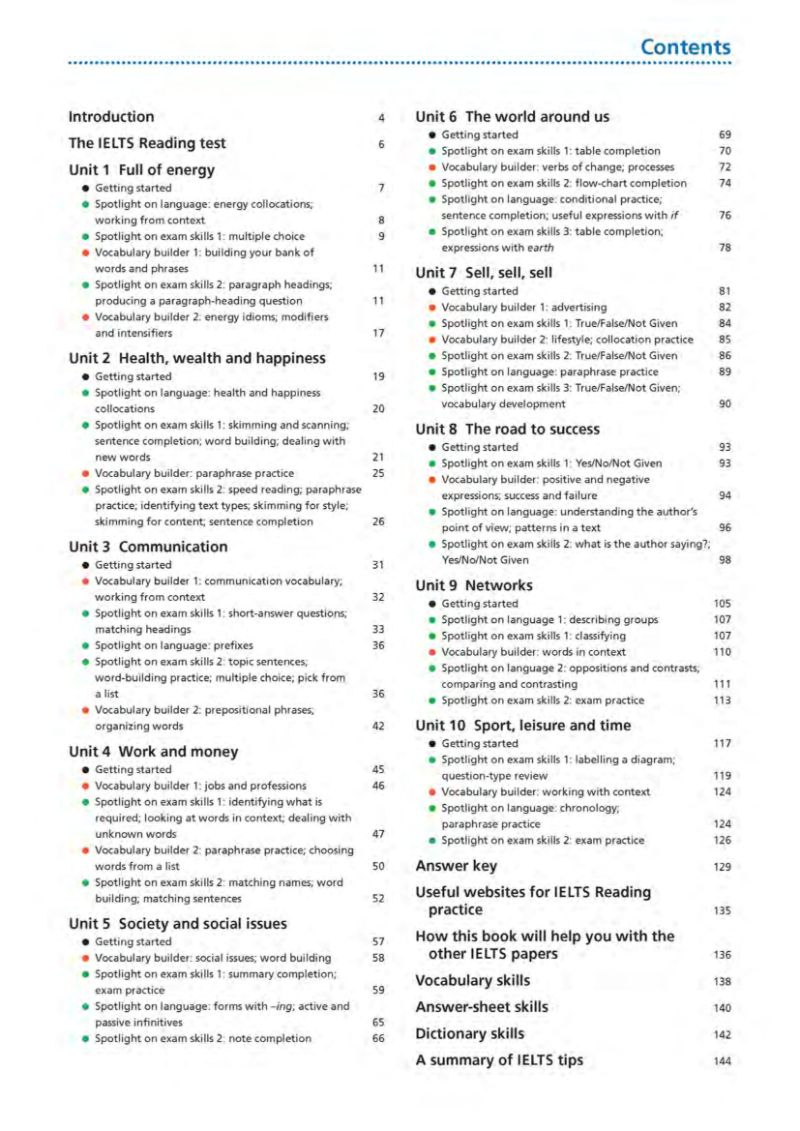 ielts advantage reading skills