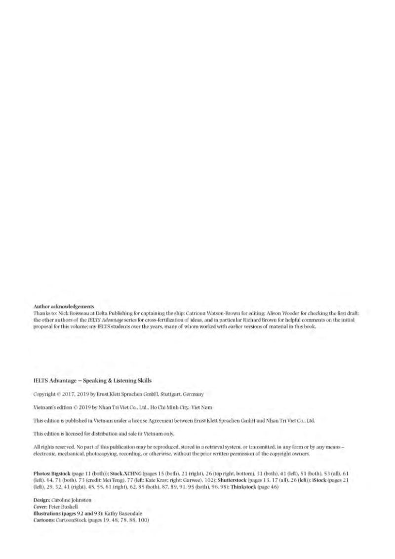 ielts advantage speaking & listening skills