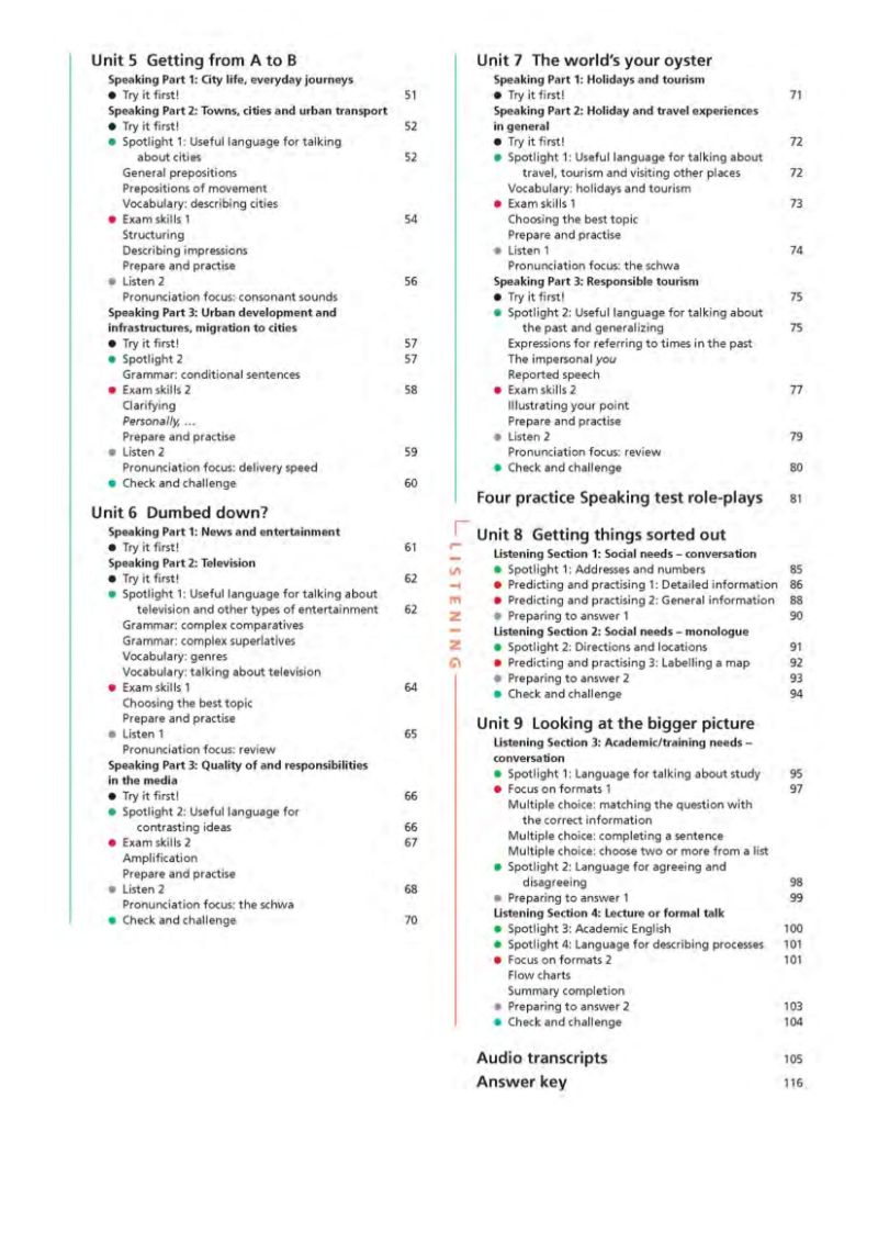 ielts advantage speaking & listening skills