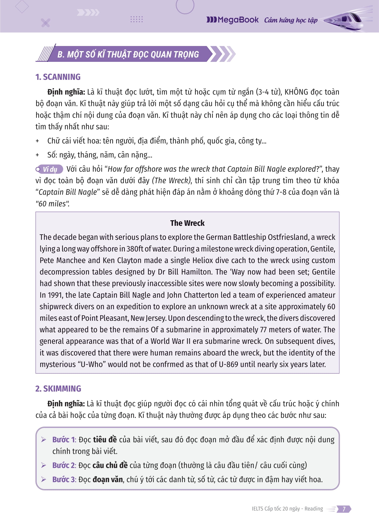 ielts cấp tốc - 20 ngày reading