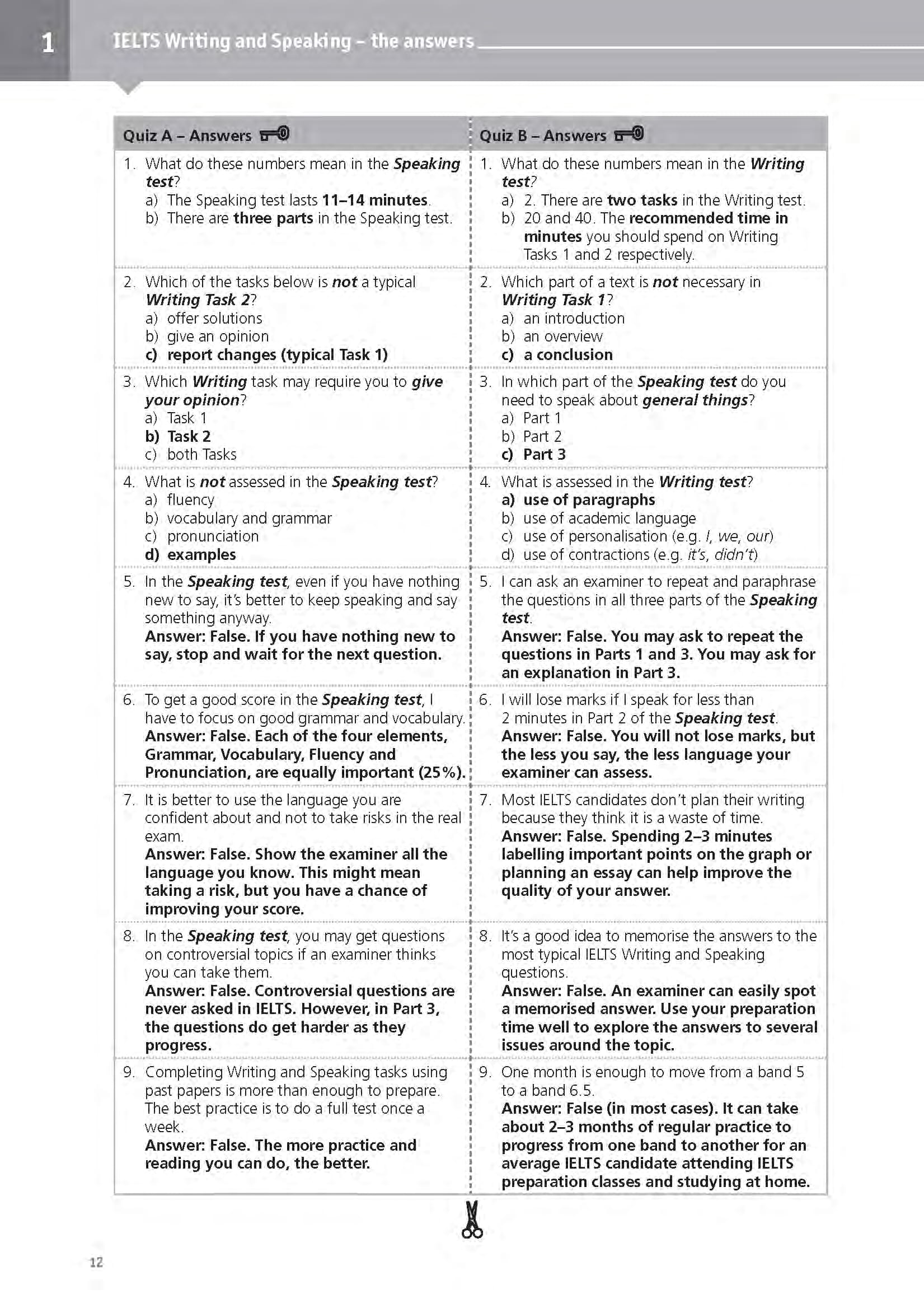 ielts games and activities - speaking and writing