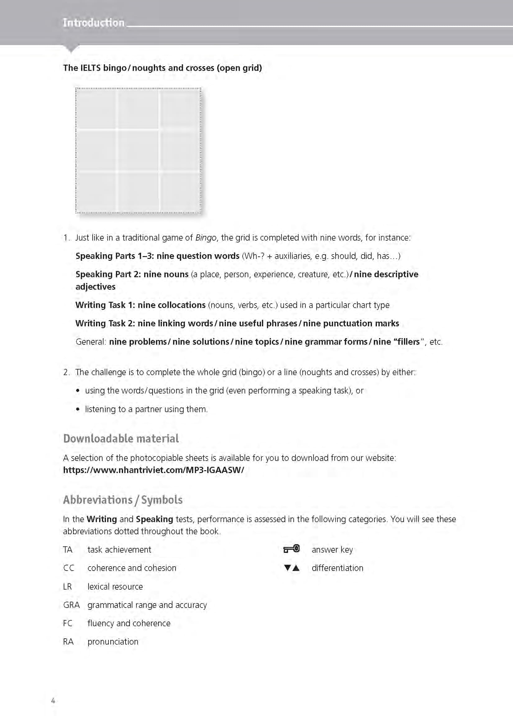 ielts games and activities - speaking and writing